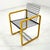 Metal Quadra Dining Chair by Gigante, Zambusi & Boccato for Seccose, 1980s For Sale - Image 7 of 9