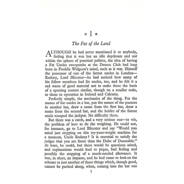 1950s "A Few Quick Ones" Book 1959 Wodehouse, P.G. For Sale - Image 5 of 5