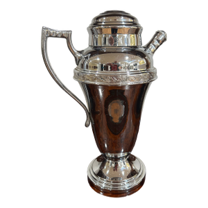 Fabulous Faberware Vintage Cocktail Shaker in Art Deco Style Circa 1935
