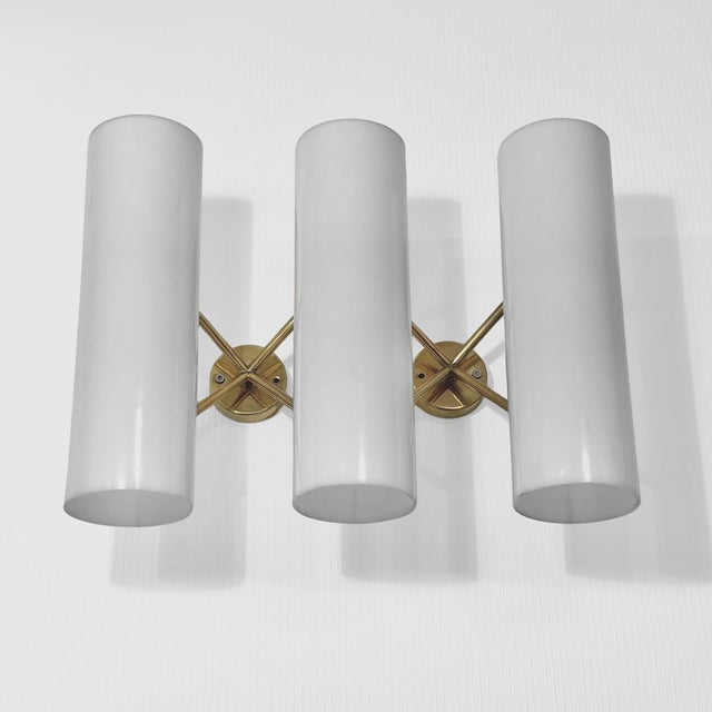 Metal Mid-Century Modern Wall Lamp by Hans Bergström for Ateljé Lyktan, 1950s For Sale - Image 7 of 16