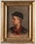 Unknown, Portrait of a Young Boy with Cap and Red Scarf, Oil Painting For Sale - Image 5 of 12