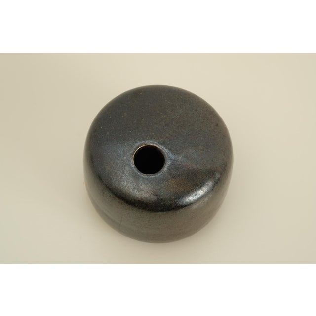 Studio Ceramic Vase by Peter Guggenbühler, 1970s For Sale - Image 6 of 11
