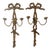 Bow Motif French Candle Sconces -A Pair For Sale