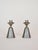 A pair of timeless, stylish pewter candlesticks by guldaktiebolaget / gab tenn, sweden 1962 (m9). True estetic of swedish...