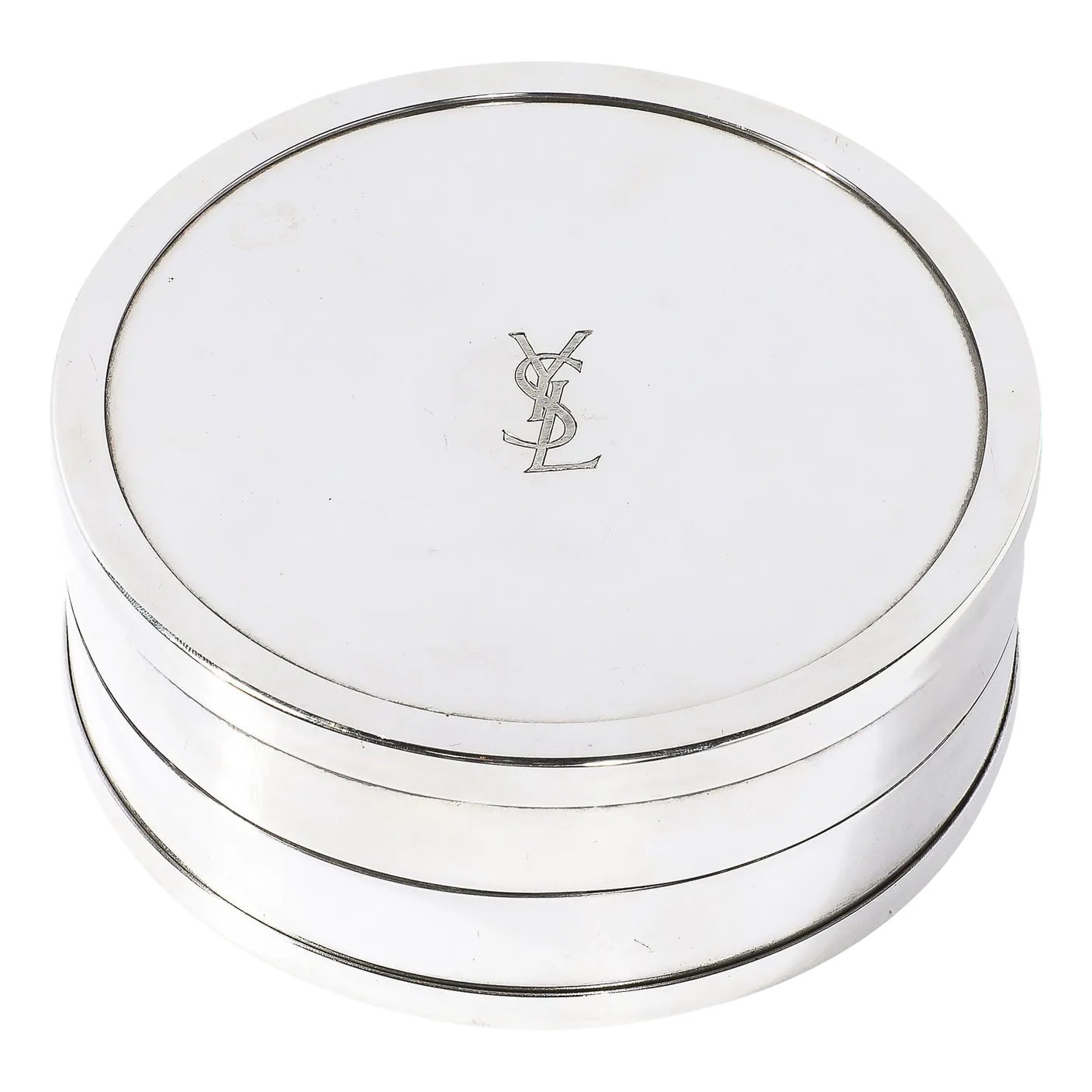 Yves Saint Laurent Decorative Box With Silk Liner | Chairish
