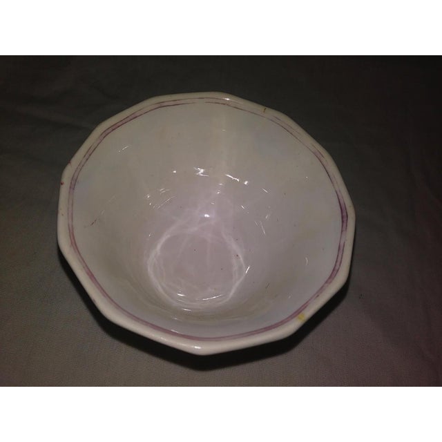 19th Century Handle-less Teacup Adderley CHELSEA Embossed Porcelain For Sale - Image 4 of 12