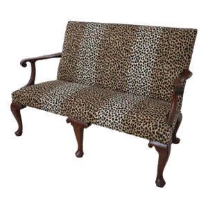 Kittinger Colonial Williamsburg Cw-154 Mahogany Settee Loveseat