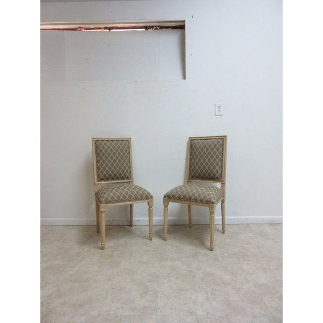Ethan Allen Swedish Side Chairs - a Pair For Sale - Image 11 of 11