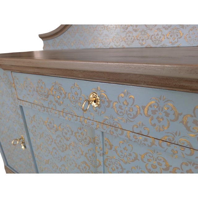 Antique Italian Oak Sideboard For Sale - Image 6 of 14