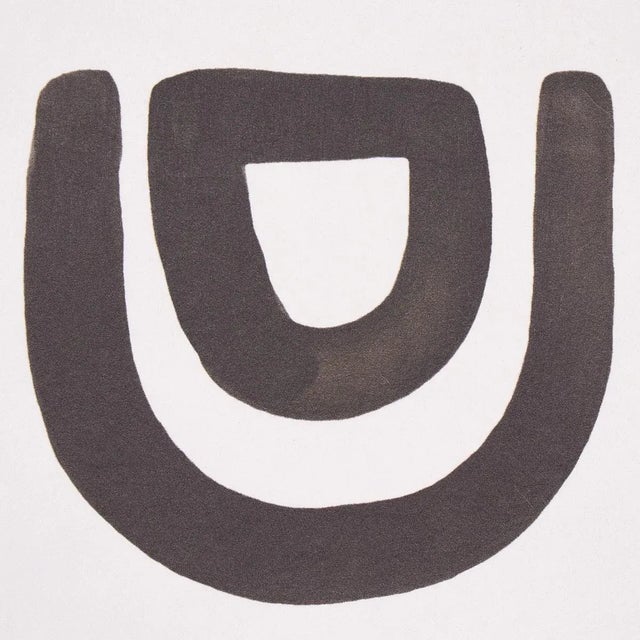 Abstract Schumacher X Hadiya Williams Threshold Wallpaper in Carbon For Sale - Image 3 of 4