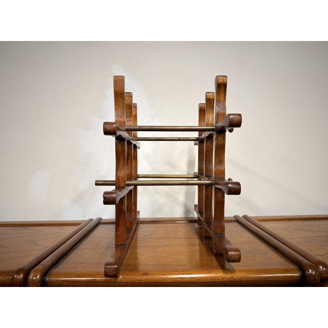 English Wine Rack for Bookcase from Globe Wernicke For Sale - Image 5 of 9