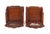 Mid 20th Century Pair of Mid Century Chinese Asian Rosewood Arm Chairs With Matching Dream Stone (Marble) Inserts, Elaborate Carving, Needlepoint Seat Cushions For Sale - Image 5 of 18