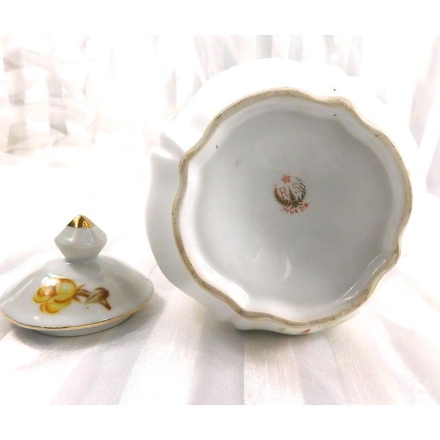 Late 18th Century Reinhold Schlegelmilch Rs Prussia Chocolate Pot With Metallic Accents For Sale - Image 11 of 12