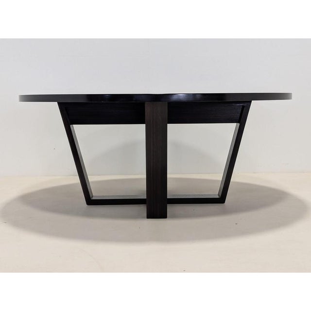 Macassar Ebony Bespoke Dining Table by Antonio Citterio For Sale - Image 5 of 13