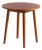 Vintage Round Side Table in Teak Wood, Central Europe, 1960 For Sale