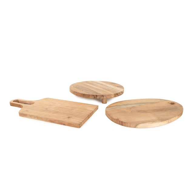 Wood Harvest Rectangle Board For Sale - Image 7 of 9