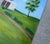 Vintage Signed Country Golf Estate Landscape Painting on Board by Geo Johnson For Sale - Image 10 of 12