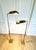 Frederick Cooper Vintage Frederick Cooper Adjustable Solid Brass Pharmacy Floor Lamps — Pair | Architectural Modern Reading Lamps For Sale - Image 4 of 11