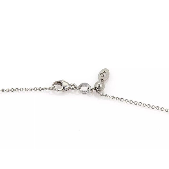 Hearts on Fire Triplicity Diamond 18k White Gold Pendant Necklace For Sale In Miami - Image 6 of 7