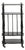 19th Century French Napoleon III Black Etagere Shelf For Sale