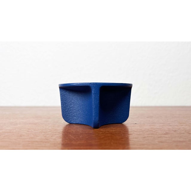 Blue Danish Blue Cast Iron Candleholder from Normann Copenhagen For Sale - Image 8 of 16