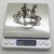 Silver Vintage Italian Handmade Silver Clown on Tandem Bicycle Figurine, 1970s For Sale - Image 8 of 10