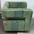Modern Restoration Hardware Drew Swivel Chair, Custom For Sale - Image 3 of 17