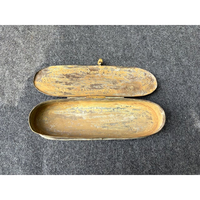 Antique Dutch Copper Tobacco Box For Sale - Image 18 of 18