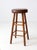 Farmhouse Vintage Wooden Bar Stool For Sale - Image 3 of 10