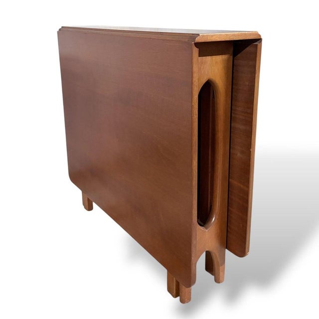 Vintage Teak Compact Drop-Leaf Dining Table from McIntosh For Sale - Image 4 of 10