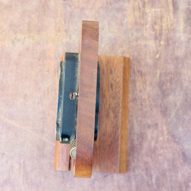 Black 1940s Jaeger-LeCoultre Longines A. F. u.s. Army a-11 8 Day Clock For Sale - Image 8 of 15