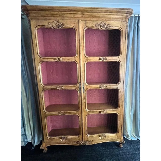 Early 20th Century Louis XV Style Bibliotheque or Book Case For Sale - Image 5 of 13
