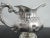 Vintage Italian 800 Floral Engraved Silver Coffee & Tea Creamer Sugar Set For Sale - Image 11 of 13