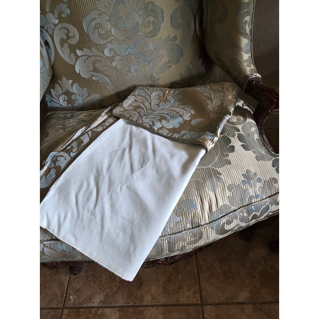 Pair of Ery 18th Century Bergere Armchairs, Hand-Carved Walnut, Made in France For Sale - Image 14 of 15