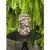 Black 13.8" Modernist Black and White Sculpture Ceramic Vase For Sale - Image 8 of 10