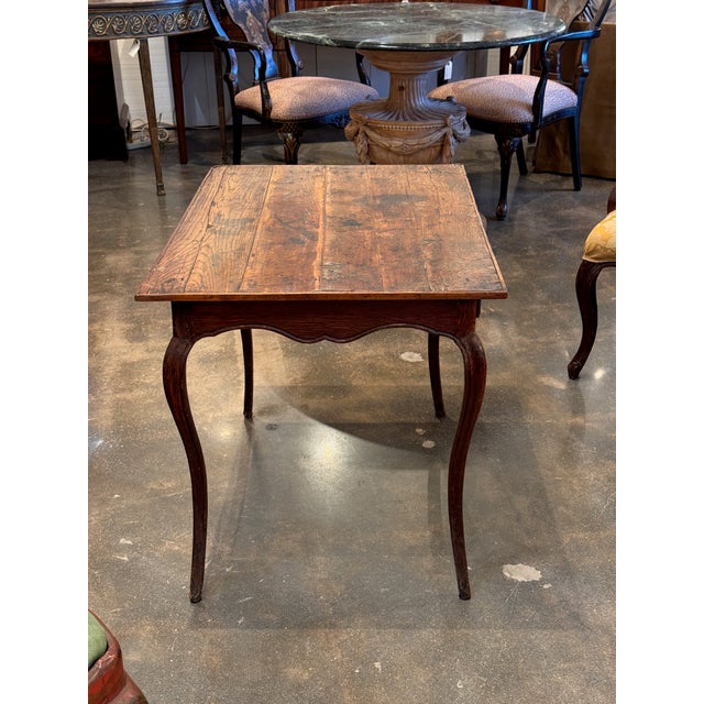 19th Century French Oak Side Table For Sale - Image 6 of 11