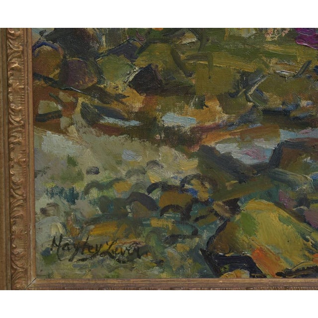 Impressionist Hayley Lever (1876-1958) Nantucket Coastline, Oil on Board, National Academy of Design, Framed For Sale - Image 3 of 4