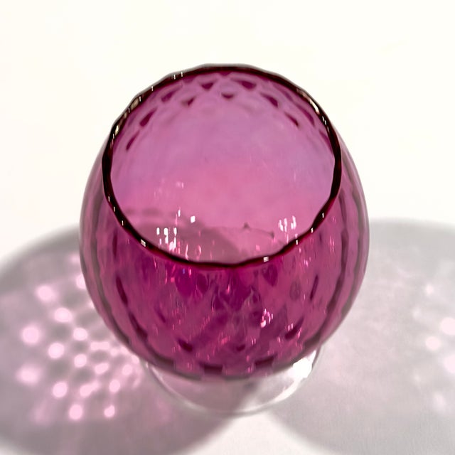 Mid-Century Empoli-Attributed Glass Vessel Color Sampler Curation - Group of 4 For Sale - Image 16 of 18