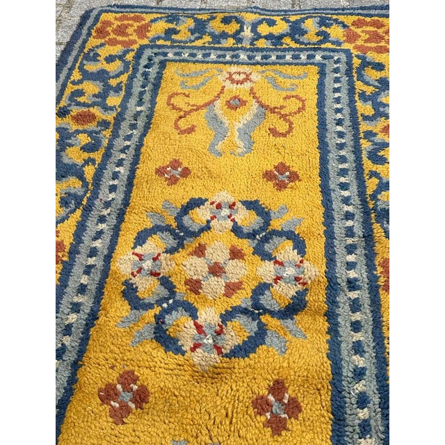 Vintage French Cogolin Rug, 1940s For Sale - Image 6 of 18