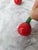 Pair of Vintage Blown Glass Cherries For Sale In San Francisco - Image 6 of 9