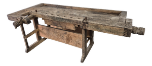 Antique Carpenter's Workbench, 1920s