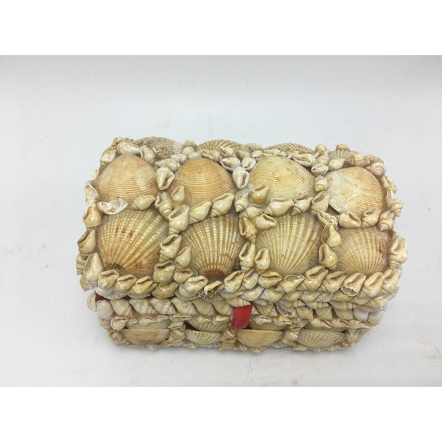 Vintage Shell Covered Box Chairish