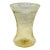 Circa 1890-1910 Likely American Hand Cut Vaseline Glass Vase For Sale