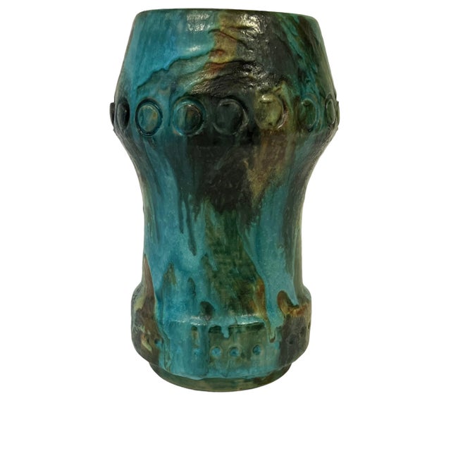 Alvino Bagni Vintage Colorful "Sea Garden" Vase by Alvino Bagni, Italy, for Raymor For Sale - Image 4 of 12