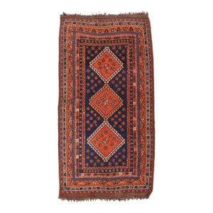 Antique Ghashghai Rug 4'5'' x 8'1''