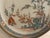 Ceramic Polychrome Porcelain Dish with Brass Rim, 20th Century For Sale - Image 7 of 12