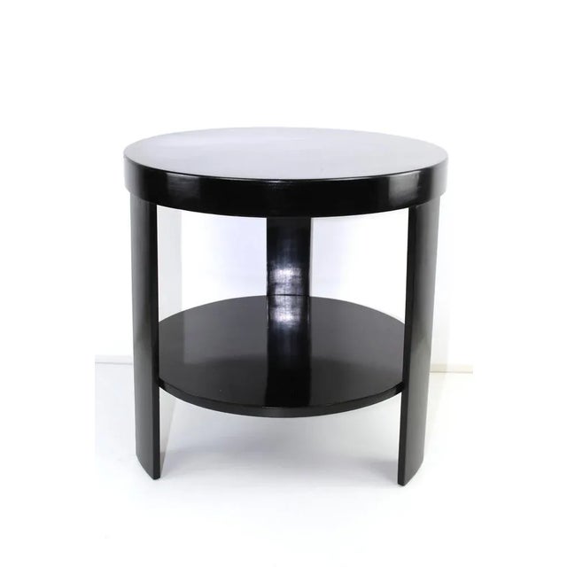 Wood Art Deco Table from Thonet, 1920s For Sale - Image 7 of 10