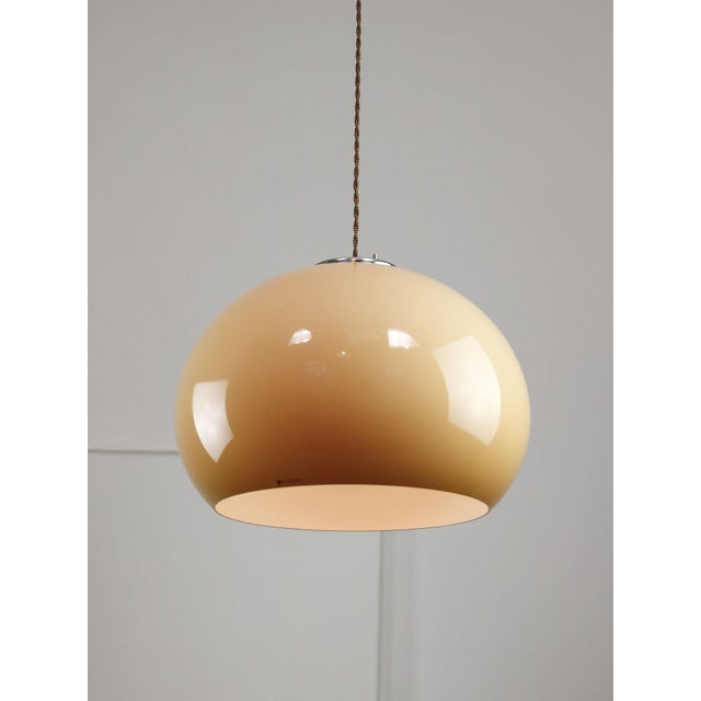 Guzzini Space Age Jolly Pendant Lamp by Luigi Massoni for Guzzini, 1960s For Sale - Image 4 of 17