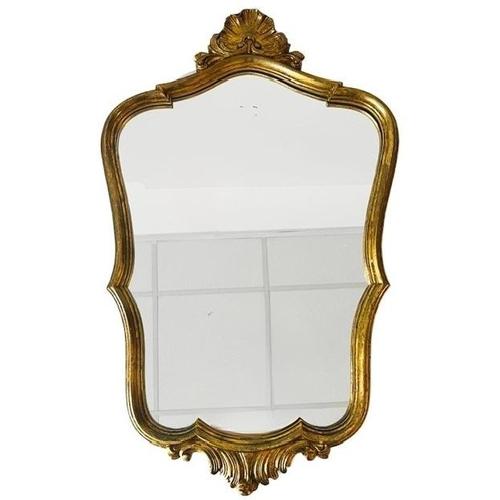 Mid-Century Hollywood Regency Baroque Style Gilt Crested Mirror from Pieterman, 1960s For Sale - Image 9 of 9