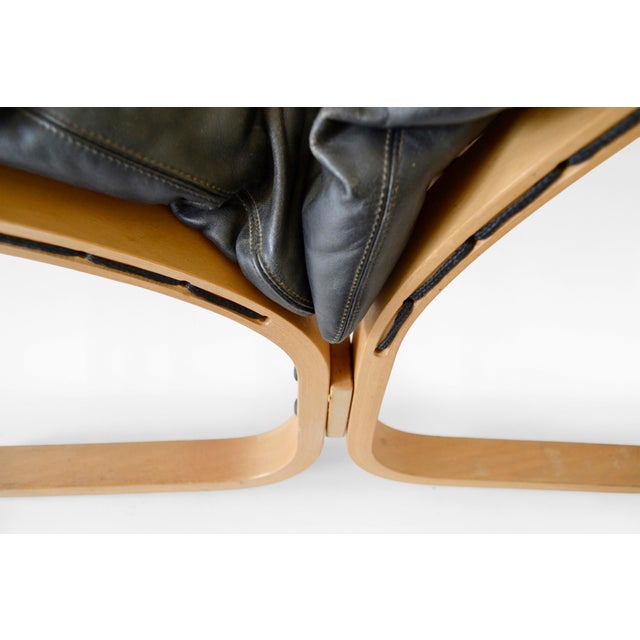Beige High Back Siesta Lounge Chair by Ingmar Relling for Westnofa, Set of 2 For Sale - Image 8 of 9